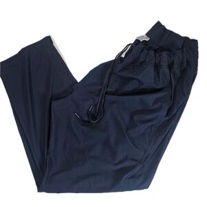 Hurley Pants Mens 2XL Navy‎ Blue Drawstring Waist Stretch Athletic Lightweight
